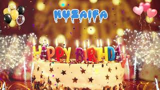 HUZAIFA Birthday Song – Happy Birthday Huzaifa [upl. by Acined]