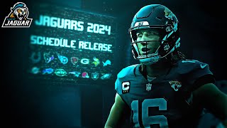 Jaguars 2024 Schedule ANNOUNCED [upl. by Belford]