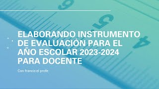 Elaborando una lista de cotejo de manera fácil y sencilla [upl. by Einama725]