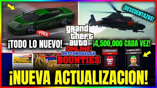 NUEVA ACTUALIZACION en GTA5 Online GOLPE X2 DESCUENTAZOS BONUS y MÁS MES DE GOLPES GTA5 Online [upl. by Yerffej]