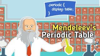 Mendeleevs Periodic Table [upl. by Nhepets991]