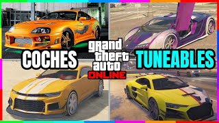 Top 10 Mejores COCHES que DEBES TUNEAR en GTA 5 Online Autos Más Tuneables GTA V [upl. by Dannel]