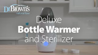 Deluxe Bottle Warmer and Sterilizer Countertop Video Narrow [upl. by Wilona91]