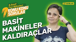 Konu Konu Sorular  8Sınıf Fen Bilimleri Soru Çözümü  Basit Makineler  Kaldıraçlar  LGS 2024 [upl. by Skilken]