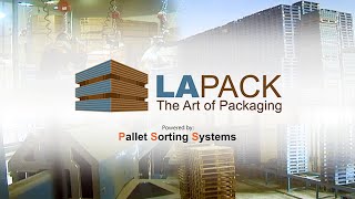 Pallet Sorting Systems BV  Lapack Foresco  The Netherlands [upl. by Peterson74]