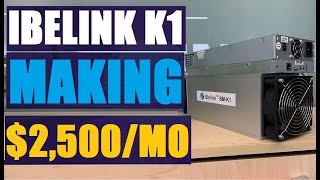 IBeLink BMK1 Profitability reviews Kadena Miner IBeLinkBMK1 [upl. by Oswal208]