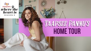 Asian Paints Where The Heart Is S8 E3  Featuring Taapsee Pannus Eclectic Style Home [upl. by Eserehc]