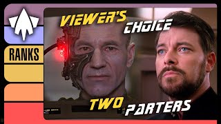 Viewers Choice  Best 2 Parters in Star Trek Ranked Tiered List [upl. by Anaerda]