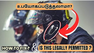 How to fix a helmet intercom in helmet Are Motorcycle Helmet Intercoms Legal [upl. by Novhaj]