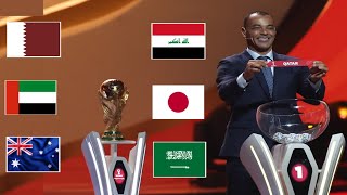 رسميا المنتخبات التي تأهلت للدور الحاسم بتصفيات اسيا المؤهلة لكاس العالم 2026 [upl. by Ahsieni]