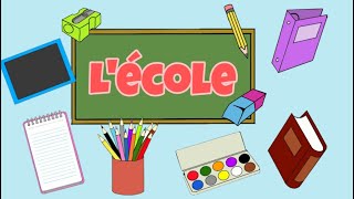 Les objets scolaires en français [upl. by Innoj575]