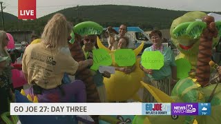 Inflating and donating in Nesquehoning during Day 3 of Go Joe 27 [upl. by Meensat]