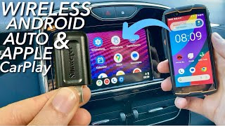 SUNWEYER Android AUTO amp Apple CarPlay 2 in 1 USB Dongle  Funktioniert es wirklich per Plug amp Play [upl. by Eynenihc]