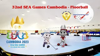 Mens Final Philippines  Thailand and medals ceremony  Floorball  32nd SEA Games Cambodia 2023 [upl. by Atiragram]