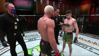 UFC  Deiveson Figueiredo vs Brandon MorenoAll significant strikes [upl. by Eselrahc]