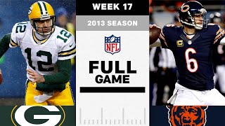 Green Bay Packers vs Chicago Bears FULL GAME  NFL 2013 Season Week 17 [upl. by Nnaitsirk]