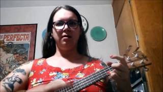 Having A Party  Sam Cooke ukulele tutorial by MUJ [upl. by Gwendolen]