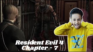 RESIDENT EVIl 4 CHAPTER 7  Monster with long and sharp nails hard to kill [upl. by Ainuj]