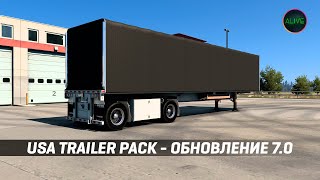 USA TRAILER PACK 70 jonruda  ОБЗОР МОДА ATS 149 [upl. by Tristas850]