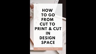 Cricut Design Space Tutorial 2021  Print and Cut Design Space [upl. by Narol]