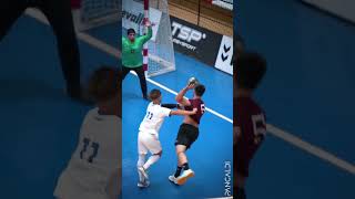 Best goal in handball 🏐🤾 handball trending sportsball teamindia playhandball handballer [upl. by Eul]