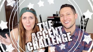 THE ACCENT CHALLENGE ft BrizzyVoices [upl. by Attenyt]