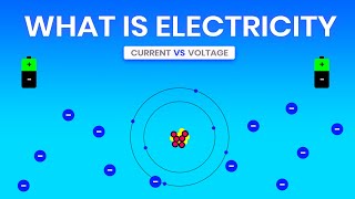 How Electricity Works  Electricity Explained Simply  Current vs Voltage [upl. by Kcor]