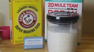 How to Make Laundry Detergent [upl. by Ru]