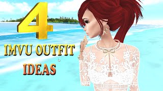 4 IMVU OUTFIT IDEAS  January 2016 [upl. by Norbel29]