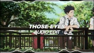 those eyes  new west  audio edit  slowed and reverb lofi newwest thoseeyes musicfeats0 [upl. by Imugem130]