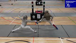 BIFT 2024  Mens Sabre Final  GOUGOULIAS GBR vs TWINE GBR [upl. by Ordway]