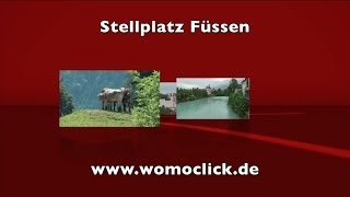 Wohnmobil  Stellplatz Füssen  womoclickde [upl. by Berner695]