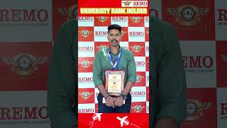 Proud to be a university rank holder at Remo International College of Aviation  Alandur [upl. by Spada]