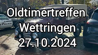 Oldtimertreffen in Wettringen  27102024 [upl. by Gannie698]