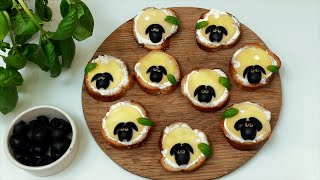 CANAPES TO IMPRESS 🥖 Quick and Tasty WOW Bites [upl. by Alorac268]