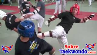 Formidable entrenamiento de Taekwondo con Gabriel Mercedes [upl. by Dowd]