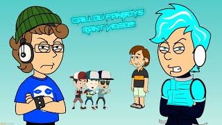 Rant 3  Caillou Fanboys ft Tbone Animate [upl. by Nanek247]