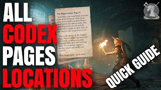 ALL CODEX PAGES LOCATIONS  Assassins Creed Valhalla Quick Guide [upl. by Atazroglam]