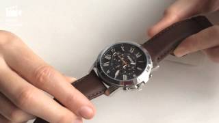 Ceas Fossil Grant FS4813 Review  Fossil Grant FS4813  Unboxing [upl. by Eudoca947]