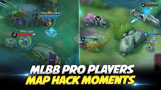 When MLBB PRO Players ACCUSED of quot MAP HACKquot Moments [upl. by Nojel]