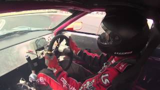 Onboard Jodie Verhulst  Milwaukee Tools Supra D1NZ Drifting R4 Hampton Downs 2015 [upl. by Norod]