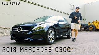 2018 MercedesBenz C300  Full Review amp Test Drive [upl. by Halsy]