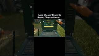 I used Chopper Gunner to destory Chopper Gunner gaming callofduty blackops6 [upl. by Yenruoc]