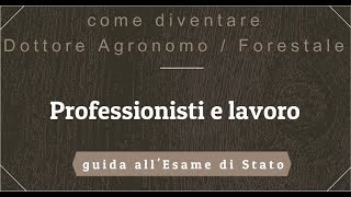 Dottore Agronomo guida allEsame di Stato  5 parte [upl. by Nolur821]