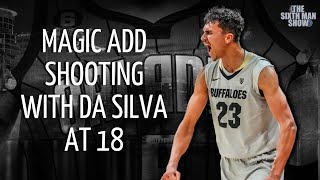 The Orlando Magic select Tristan da Silva with the 18th pick in the NBA Draft [upl. by Hoenack]