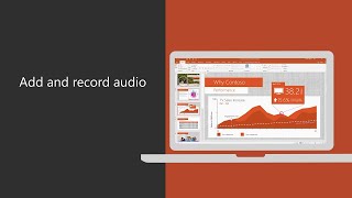 How to RECORD a PowerPoint Presentation with AUDIO and VIDEO [upl. by Gwyn58]