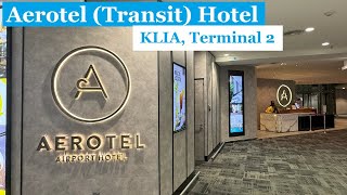 Aerotel Transit Hotel Kuala Lumpur  KLIA Terminal 2 Malaysia  Quick Tour [upl. by Ennirroc]