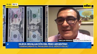 Nueva devaluación del peso argentino ¿Cuáles podrían ser los efectos a nivel local [upl. by Anala96]