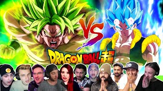 🤯GOGETA vs BROLY🔥quotTheyre Break The Realityquot REACTION MASHUP PART 3 Dragon Ball Super Brolyドラゴンボー [upl. by Avera278]