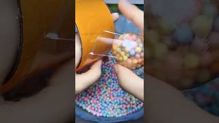 Pompom orange tape Ball music bollywood newsong shortsviral diy nanocraft [upl. by Htebazie]